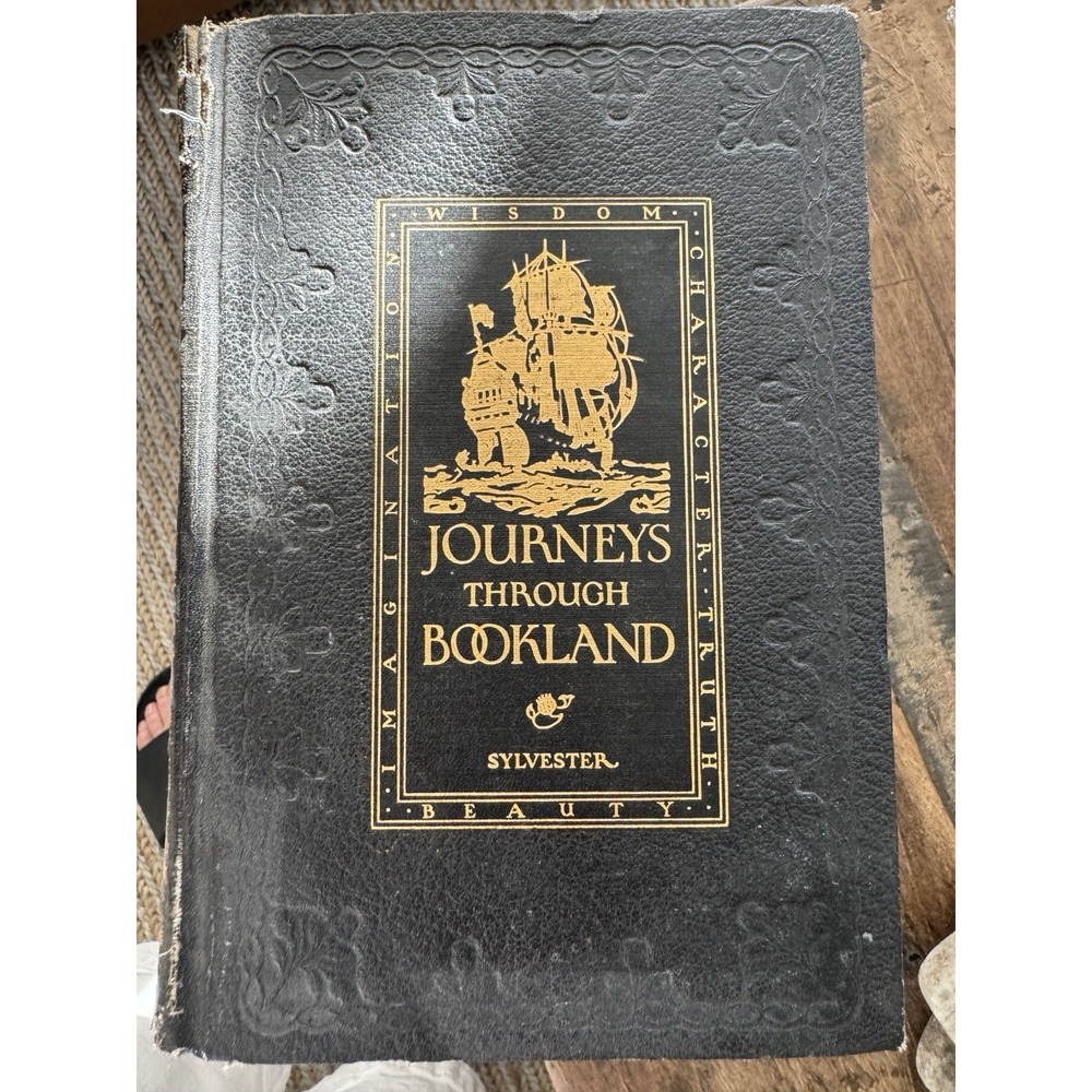 Journeys Through Bookland  1922 Vol Set 3 5 6 ‎ Hardcover Children's Book